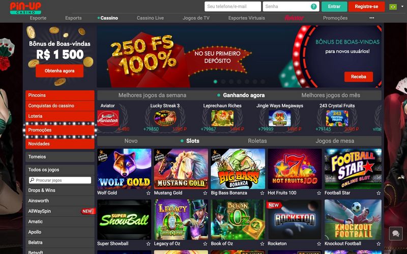 Игровой зал Pin-Up: подробный обзор онлайн-игровой системы